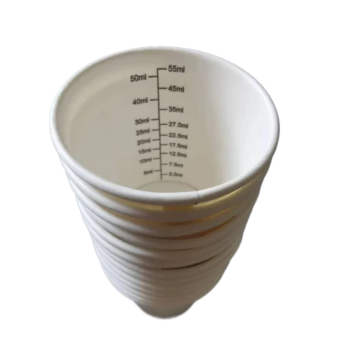 Disposable Medical Paper Cups for Medication Use Health Food Paper Cups with PE Paint Coat PLA Material Carton Features