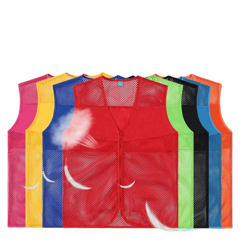 Wholesale Customized Lightweight Breathable Simple Mesh Vest