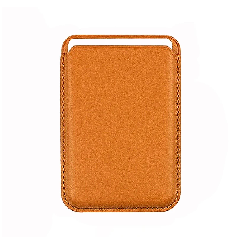 Strong Magnetic Credit Cards Case Leather Wallet Holder for Iphone