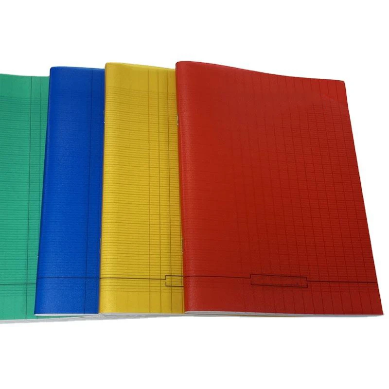 Promotion Cheap Transparent PP Plastic Cover A5 Notebook with Metal Wire Binding for sale