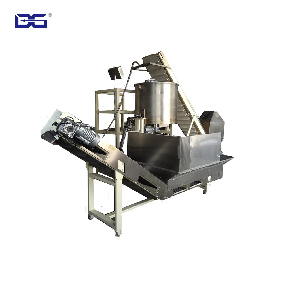 
High quality popcorn machine hot air airflow caramel popcorn processing line 