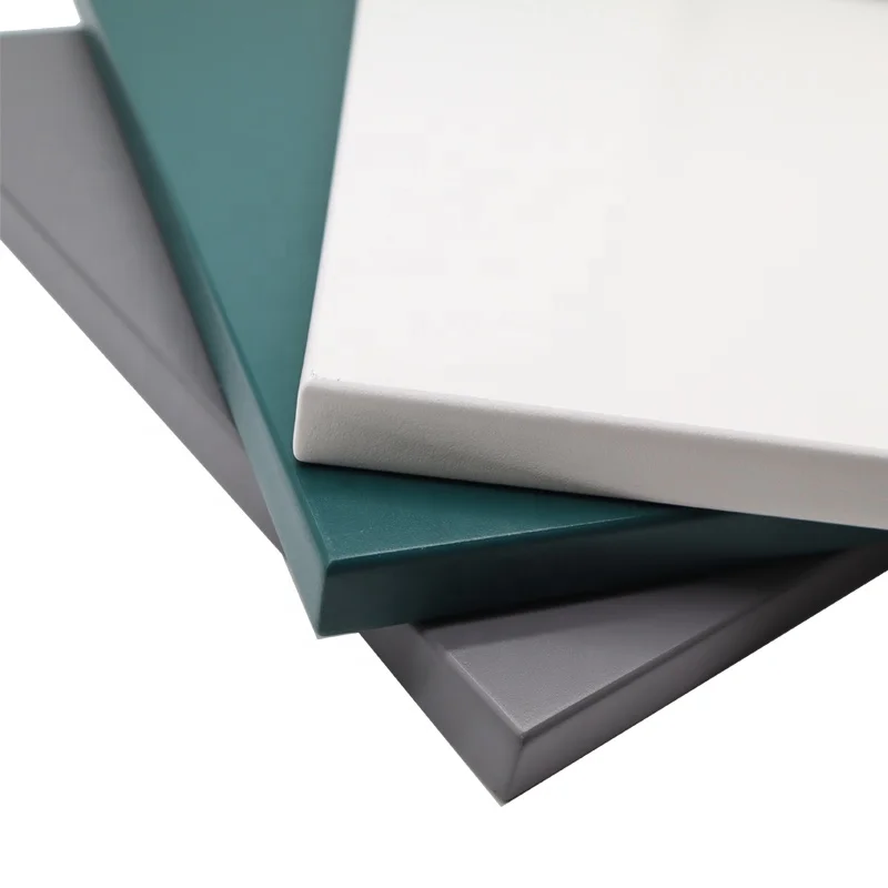 18mm 22mm 25mm Water Proof Powder Coating MDF Panel for furniture kitchen cabinet with customs size