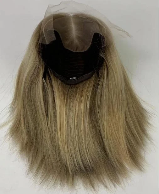 LONGFOR Natural Wig With Frontal Human Hair Glueless Wig Russian Hair Jewish Wig