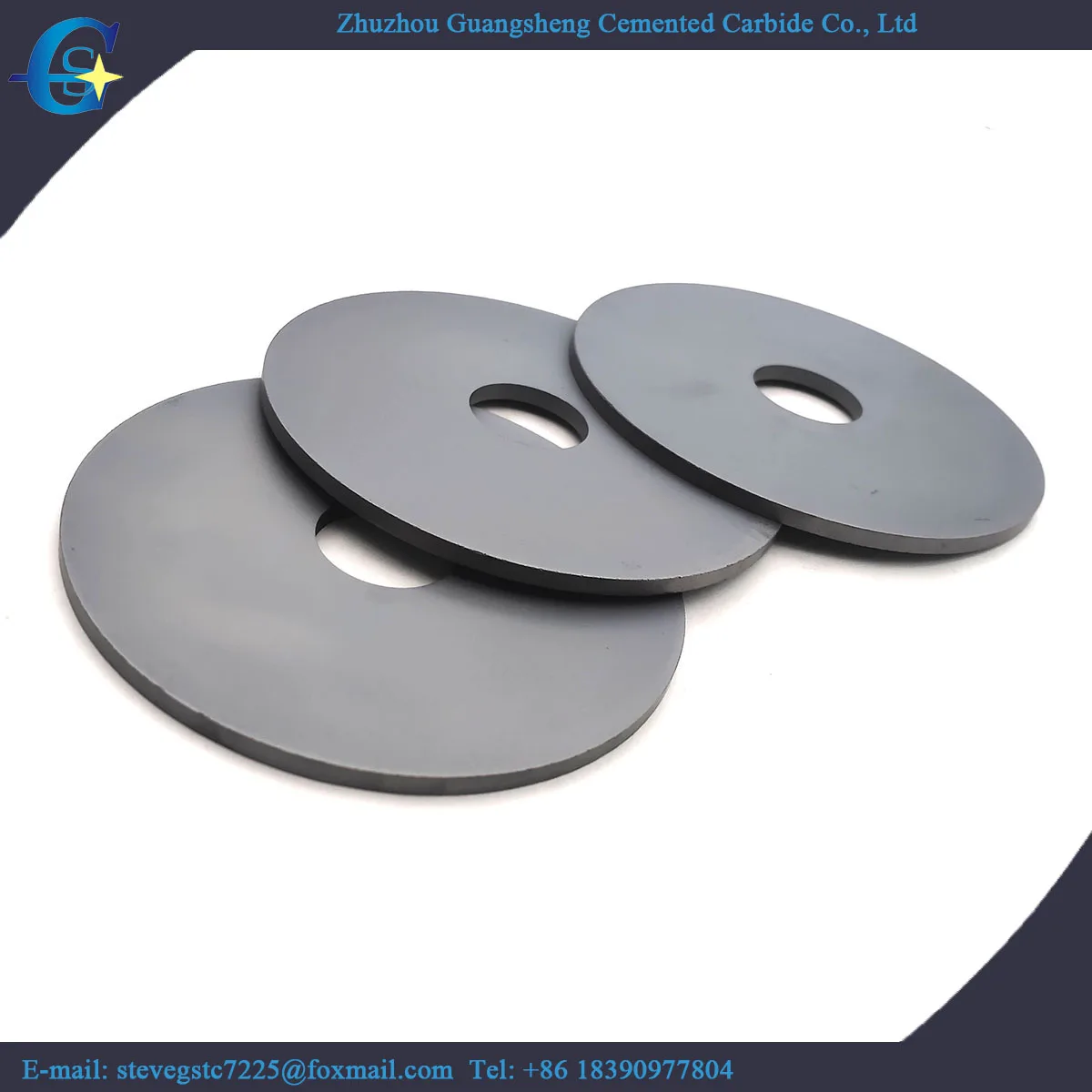 Tungsten Cemented Carbide Saw Blade Blanks Carbide Blanks Circular Saw Blanks
