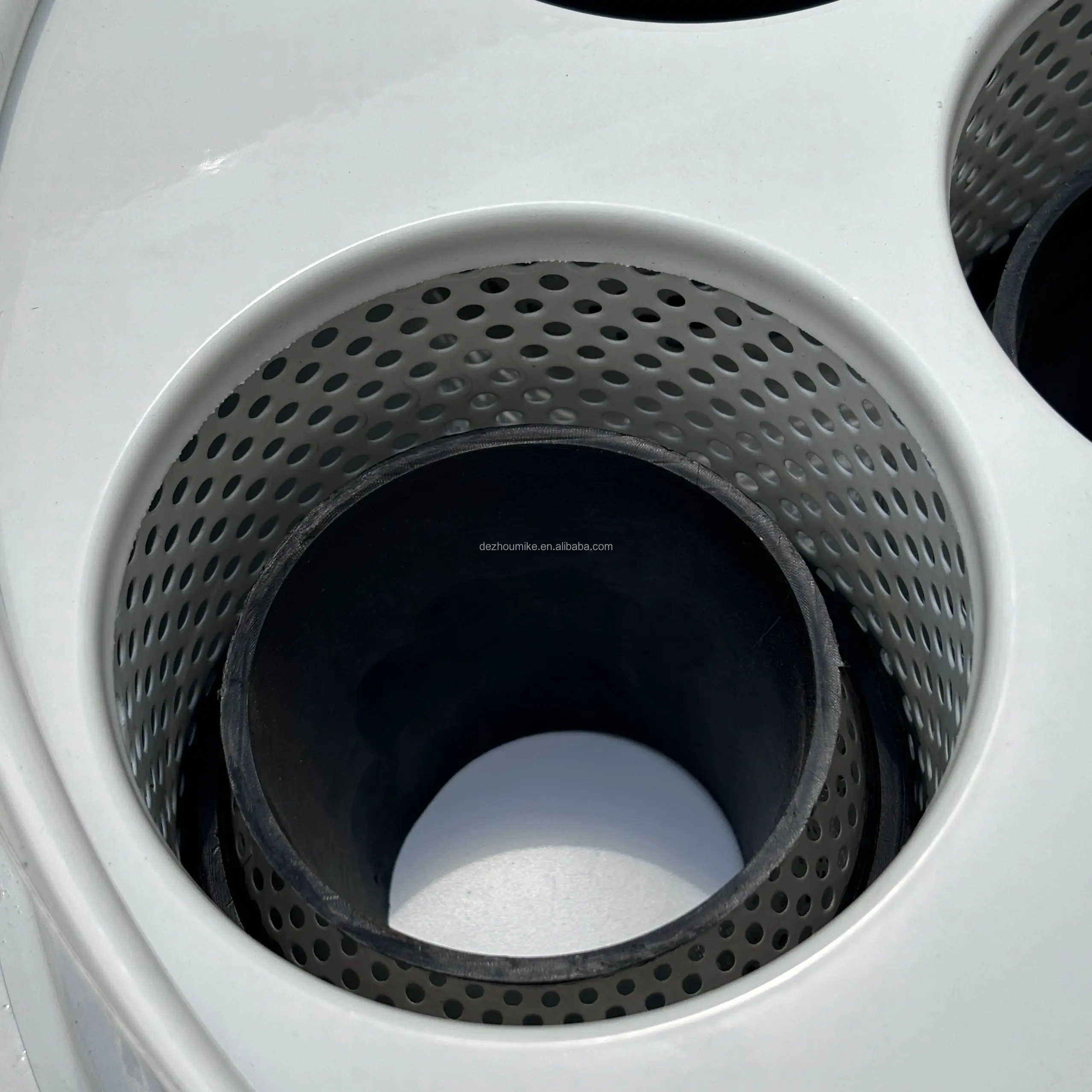 Aluminum Alloy Spherical Jet Vents Circular Jet Air Conditioning Silencer Vents for Outdoor & Hall Use