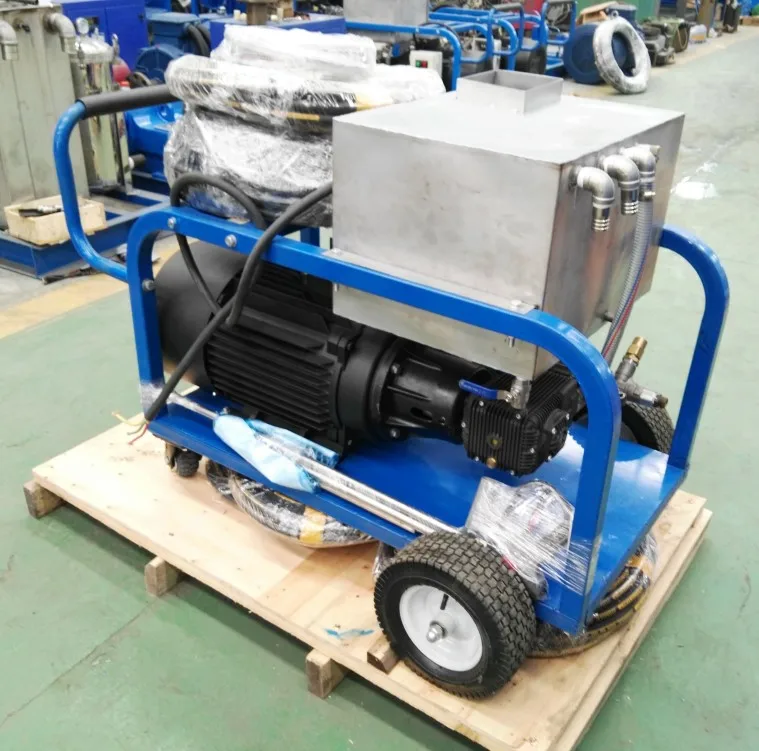 500Bar Condenser High Pressure Cleaning Machine  Explosion-proof High Pressure Water Blasting Machine