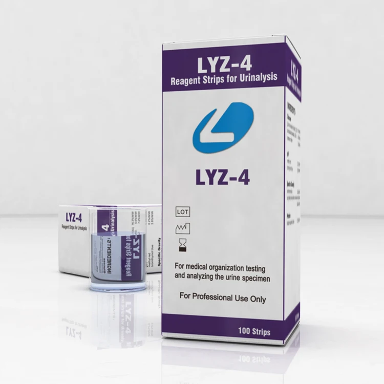 URS-4SG urine strip 4 parameters tester medical comsuables