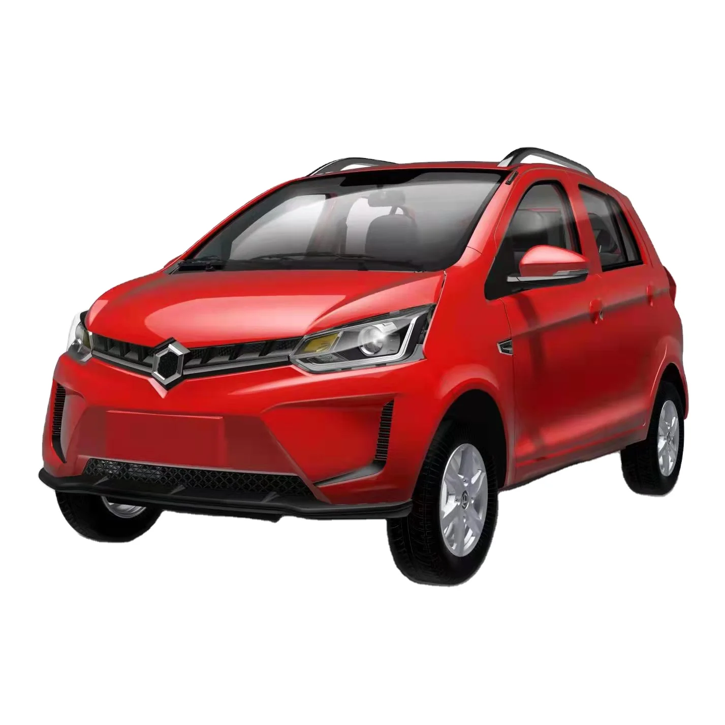 KS China Made Electric Car Manufacturer Adult Small EV Car Left Steering Drive Lithium Battery 50km/h New Energy Vehicle