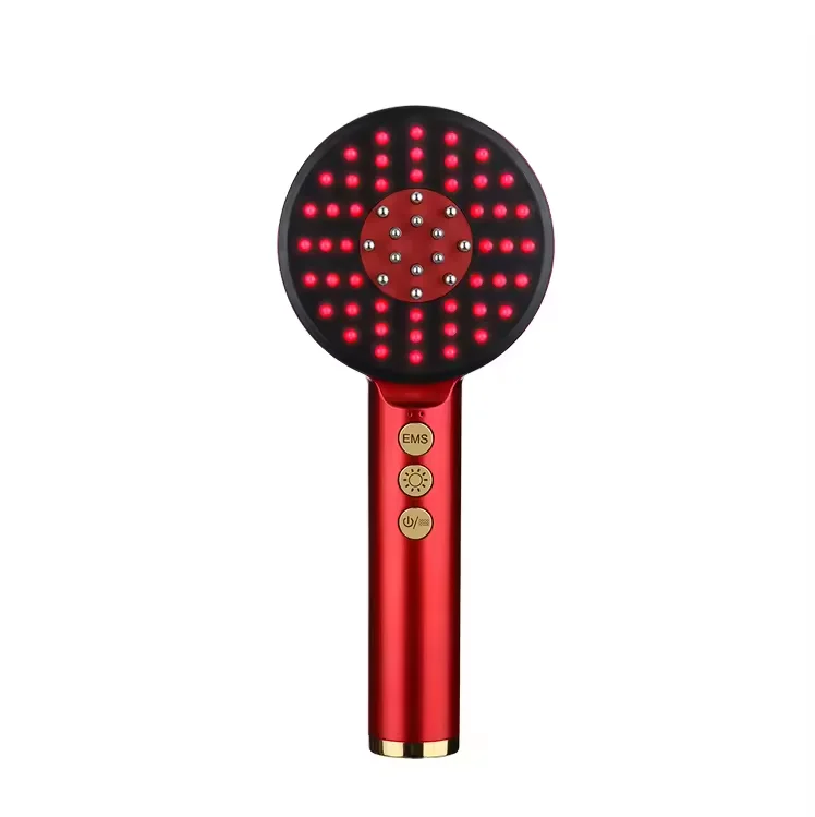 Best selling ems scalp massager electric oil control spray head massage comb new anti-hair loss massage oil applicator
