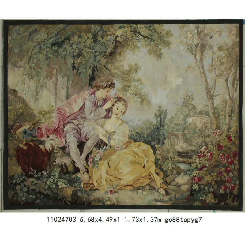 New design Antique French Tapestry Wall Hanging Aubusson Style - for wholesales
