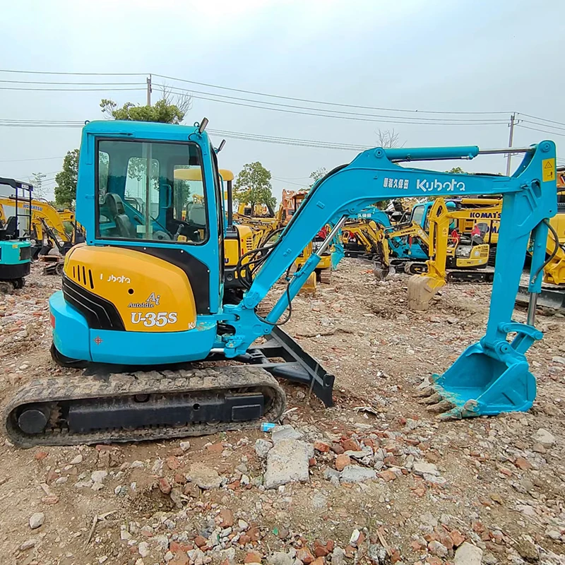 Good Condition 3ton Kubota Mini Excavator U35 Used