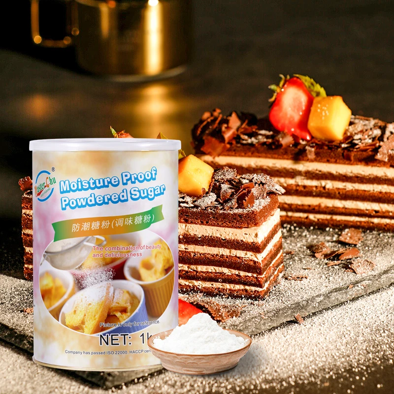 Food Grade Moisture Proof Fine Icing Sugar Powder for Bakery Ice Cream Cookies