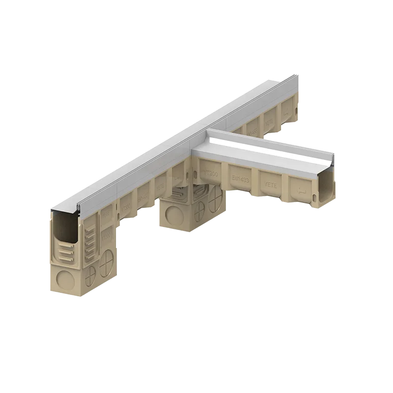 Factory CO 400*325 slot drain stainless steel water channel drainage polymer concrete drainage channel grating drainage cover