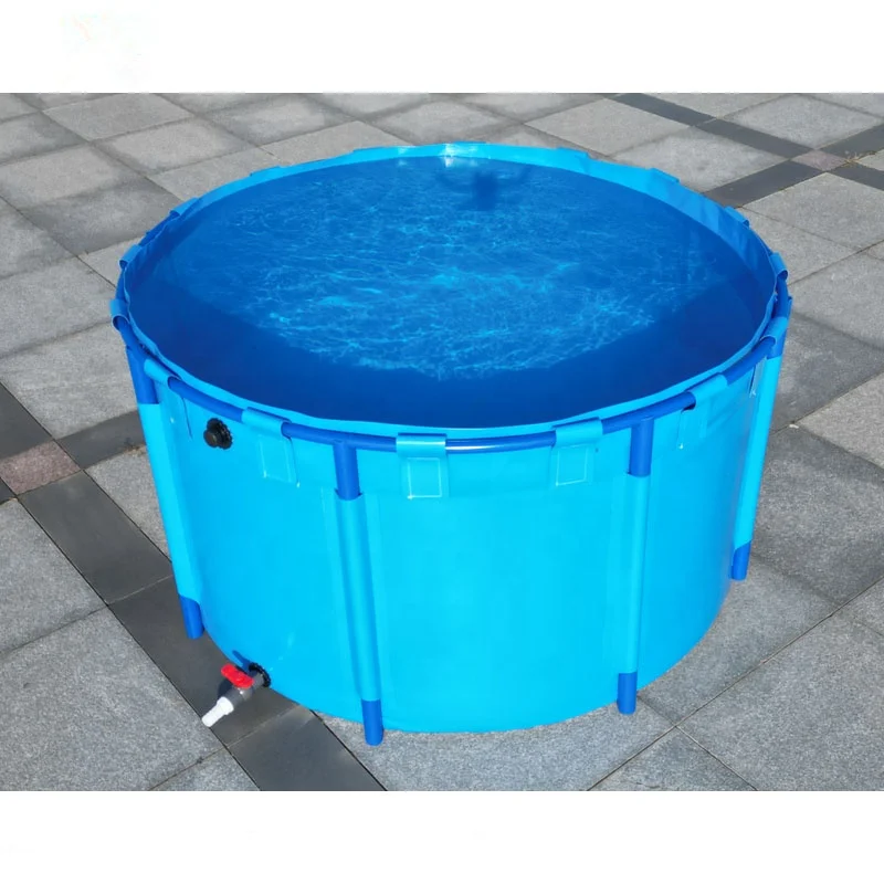 Pvc round fish breeding tanks pools equipment trade farming plastic koi fish pond tank