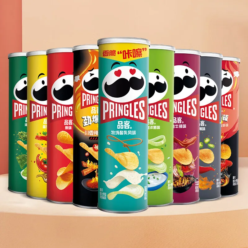 Оптовая продажа Pringle консервированные закуски картофельные чипсы сделанные в Китае высококачественные экзотические