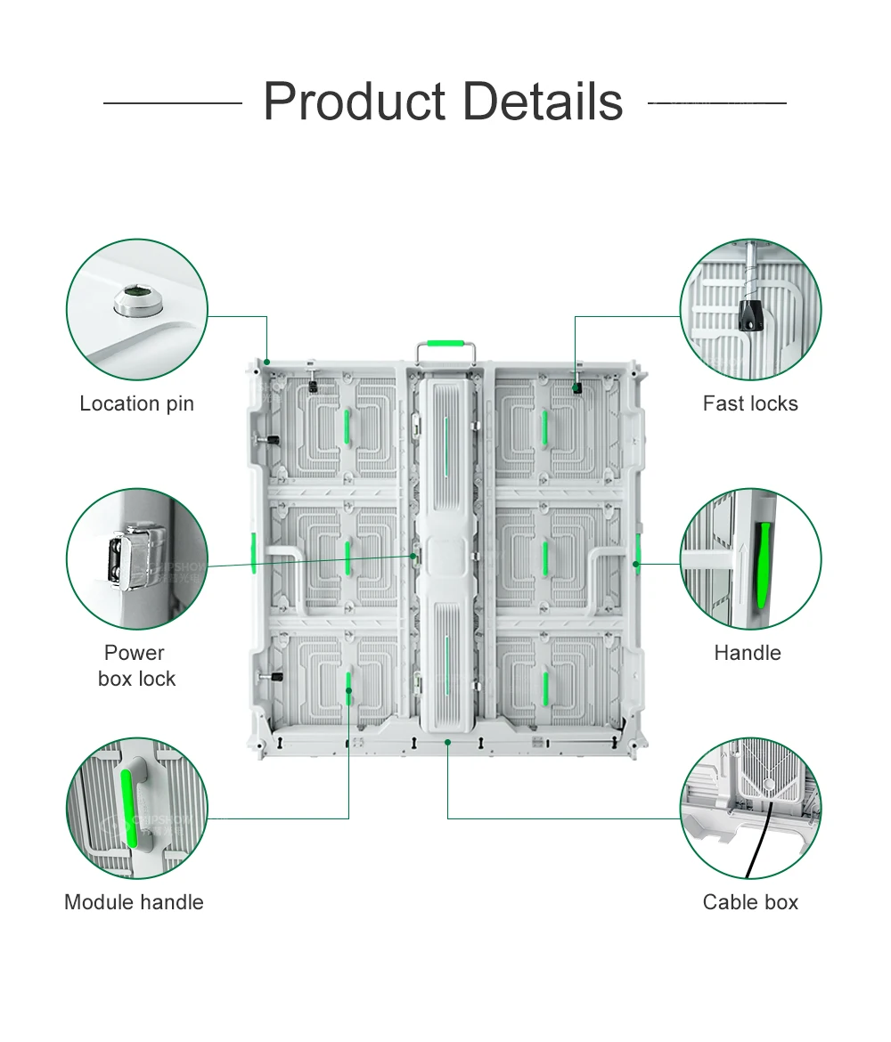 P10 Common Cathode Scheme Energy Saving Pantalla Outdoor LED Advertising Display LED Screen Outdoor