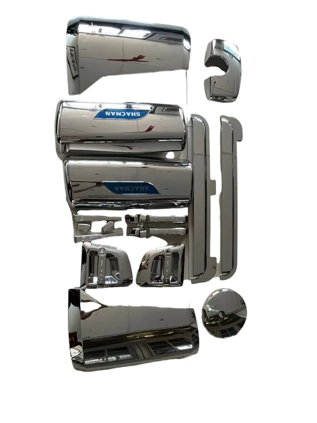 Truck Mirror Plating Decorative Silver Shell Guard