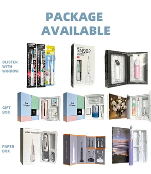 PRESSURE SENSOR 48000 strokes travel for adults rechargeable 15 modes smart sonic electric toothbrush