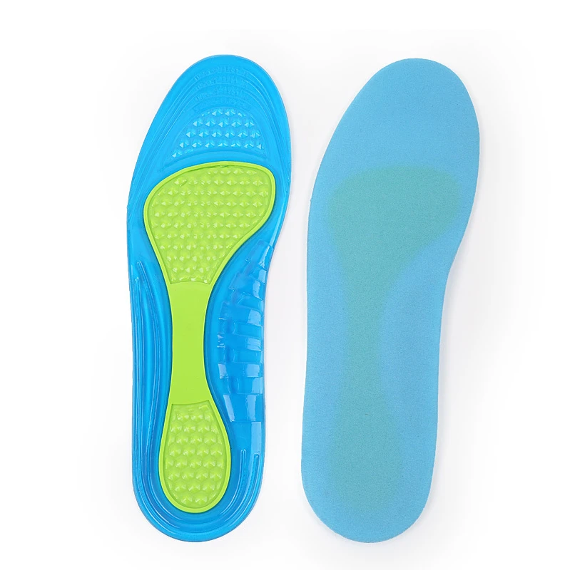 Velvet Surface Shock Absorption Insoles Slow Pressure Sweat Absorption Leisure Sports Running Foft  Shoes Pad Insert Foot Care