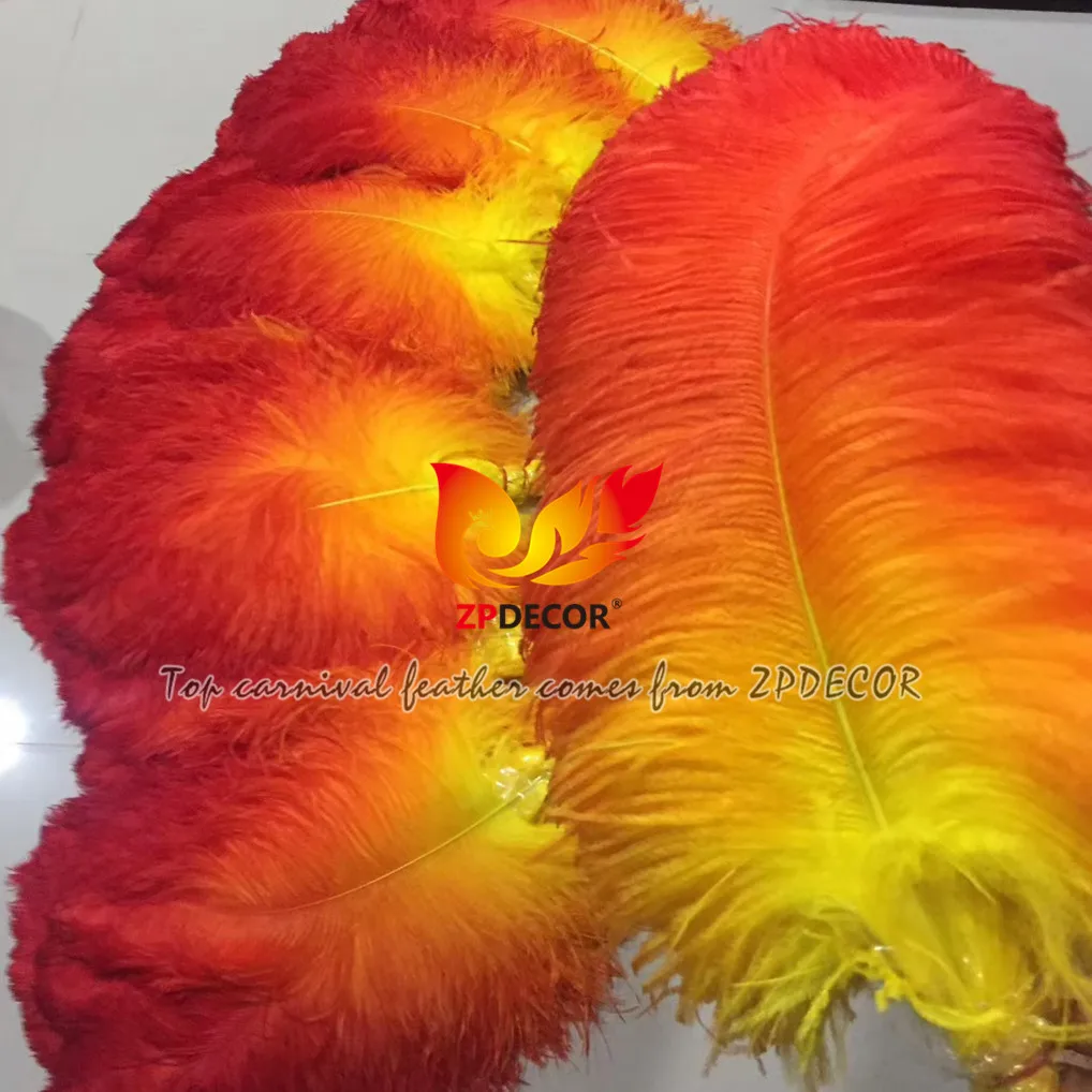  ZPDECOR реальная Доставка отборные высококачественные большие окрашенные страусиные перья для карнавального костюма