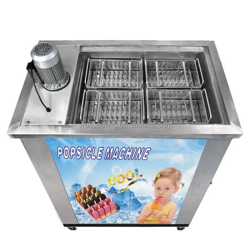 Large Capacity Stainless Steel Professional Commercial 12000 Pcs/day Popsicle Making Machine For Sale
