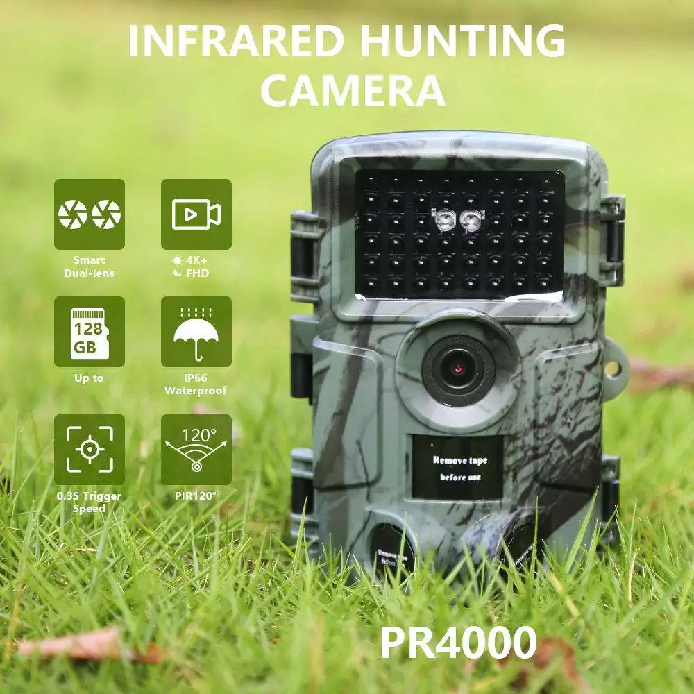 LASERSHOT Newest Hunting night vision infrared forest camera Hunting Game Trail Camera Wildlife Photo trap 128GB