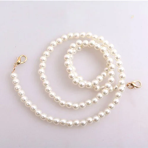 top  selling fashion DIY Pearl bag chain  Pearl handle