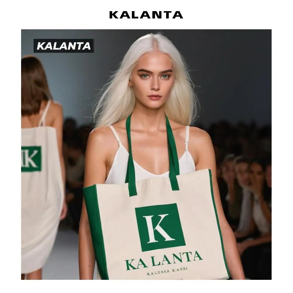 KALANTA  for friendly signature school girls bags hand men fashion bag custom vintage orthopedic leather tote