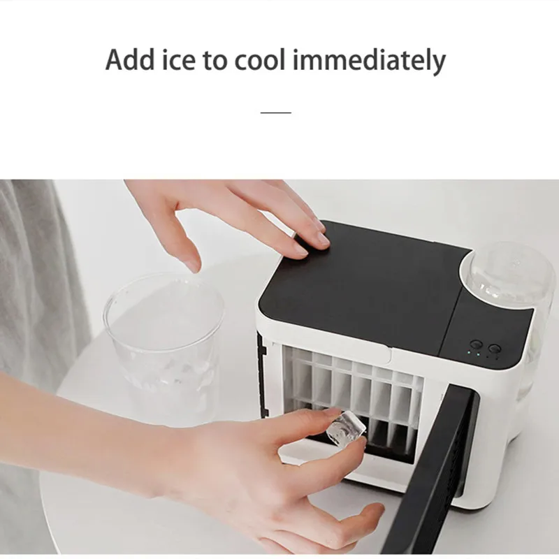 Portable mini negative ion air conditioner with rechargeable warm light air conditioner split unique innovative products to sell