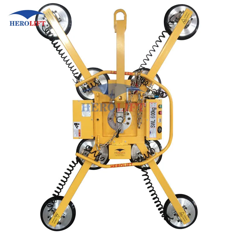 600kg electric glass vacuum lifter glass lifting equipment