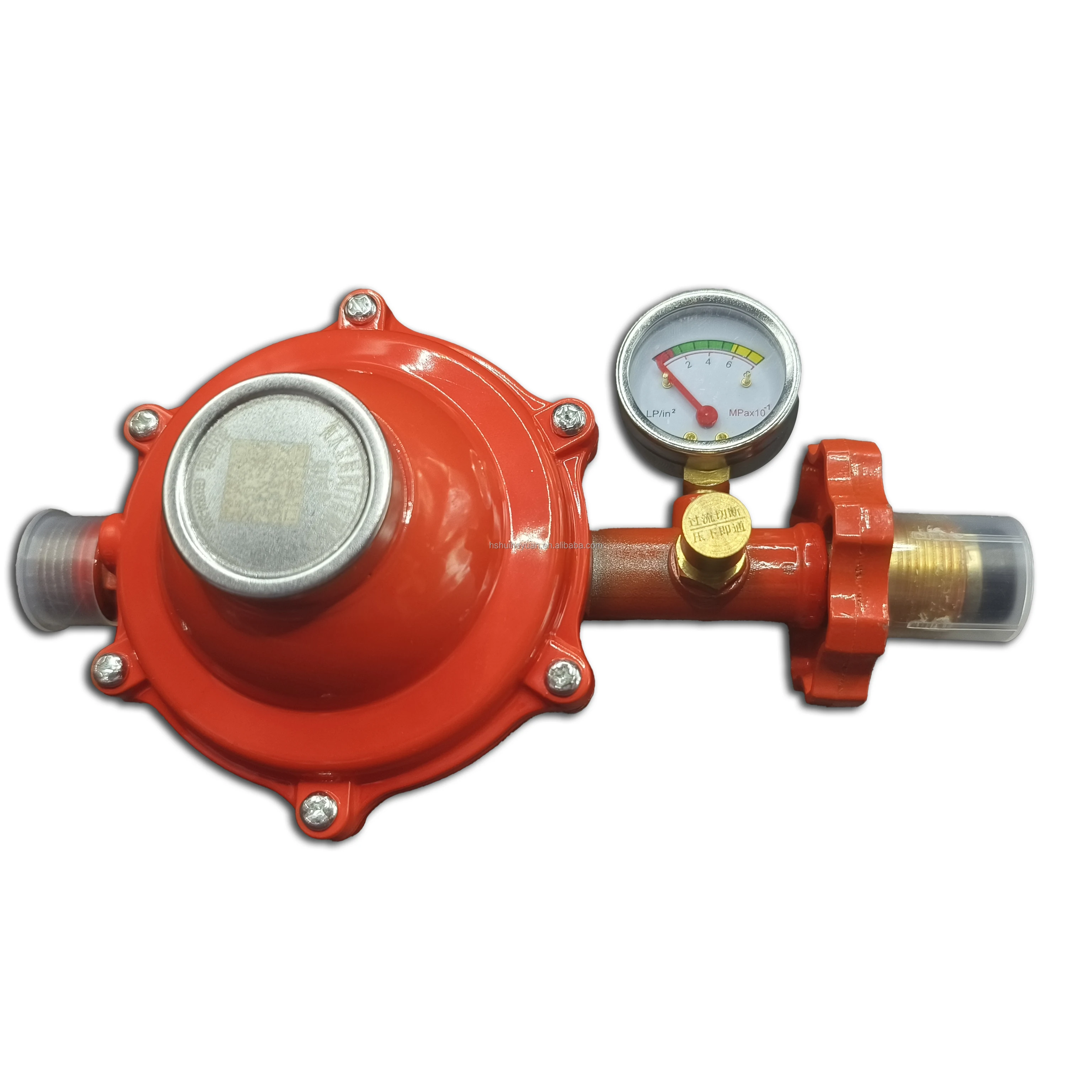 Gas Overflow Automatic Shut-off Low Pressure Commercial Lpg Gas Cylinder Regulator Valve