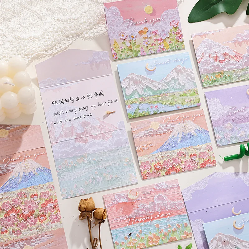 Quality Wholesale Funny Assorted Greeting Cards Printing Bulk Blank Boxes Set Happy Birthday Card with Envelopes