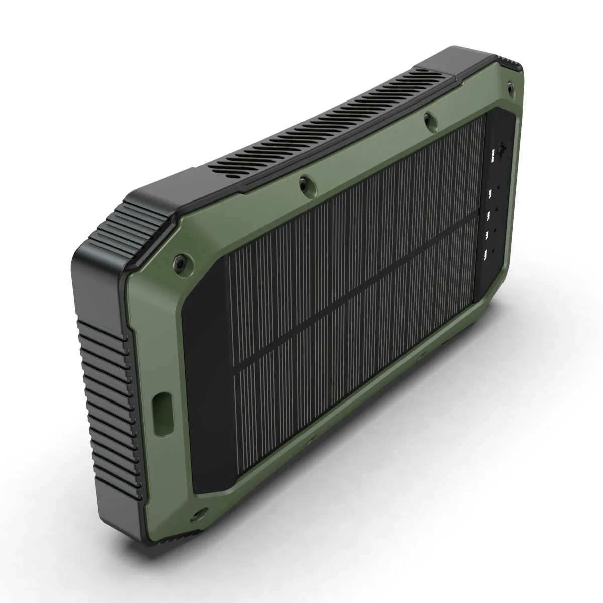 iMato Trendy Design Portable Outdoor Waterproof 20000mAh Solar Wireless charger power bank with LED lights Camping Lights.