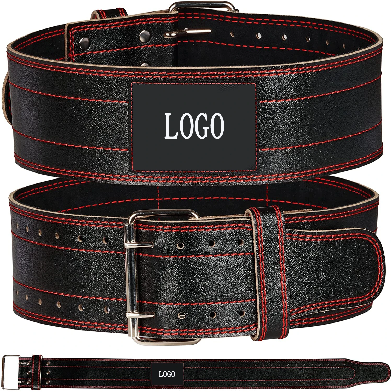 Factory supplier weightlifting belt for bodybuilding leather lifting belt