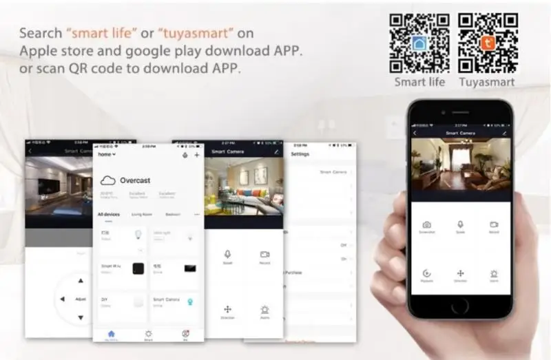 200W E27 Bulb Surveillance Camera Night Vision Full Color Automatic Human Tracking 4x Digital Zoom Video Indoor Security Monitor