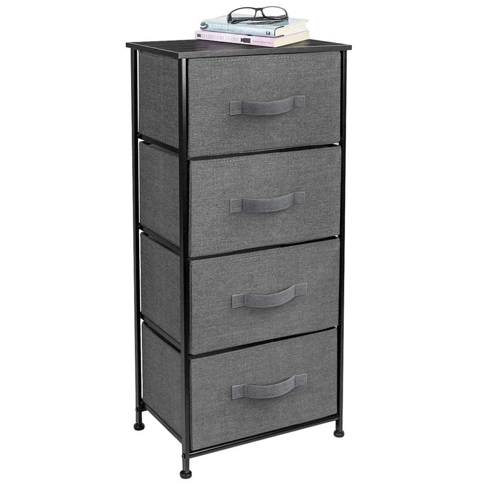 Modern 4 Layers Drawer With Handle Multifunction For Living Room Drawer Organizer And Dividers Storage Box