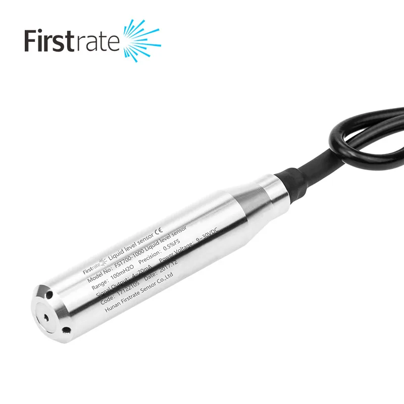 Original Design Firstrate FST700-1000 Water Level Sensor Probe Transmitter Water Level Sensor Probe