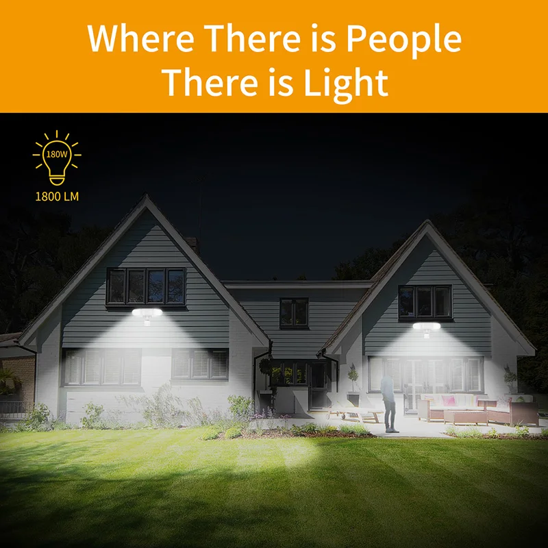 Led Garden Light Motion Sensor Solar Wall