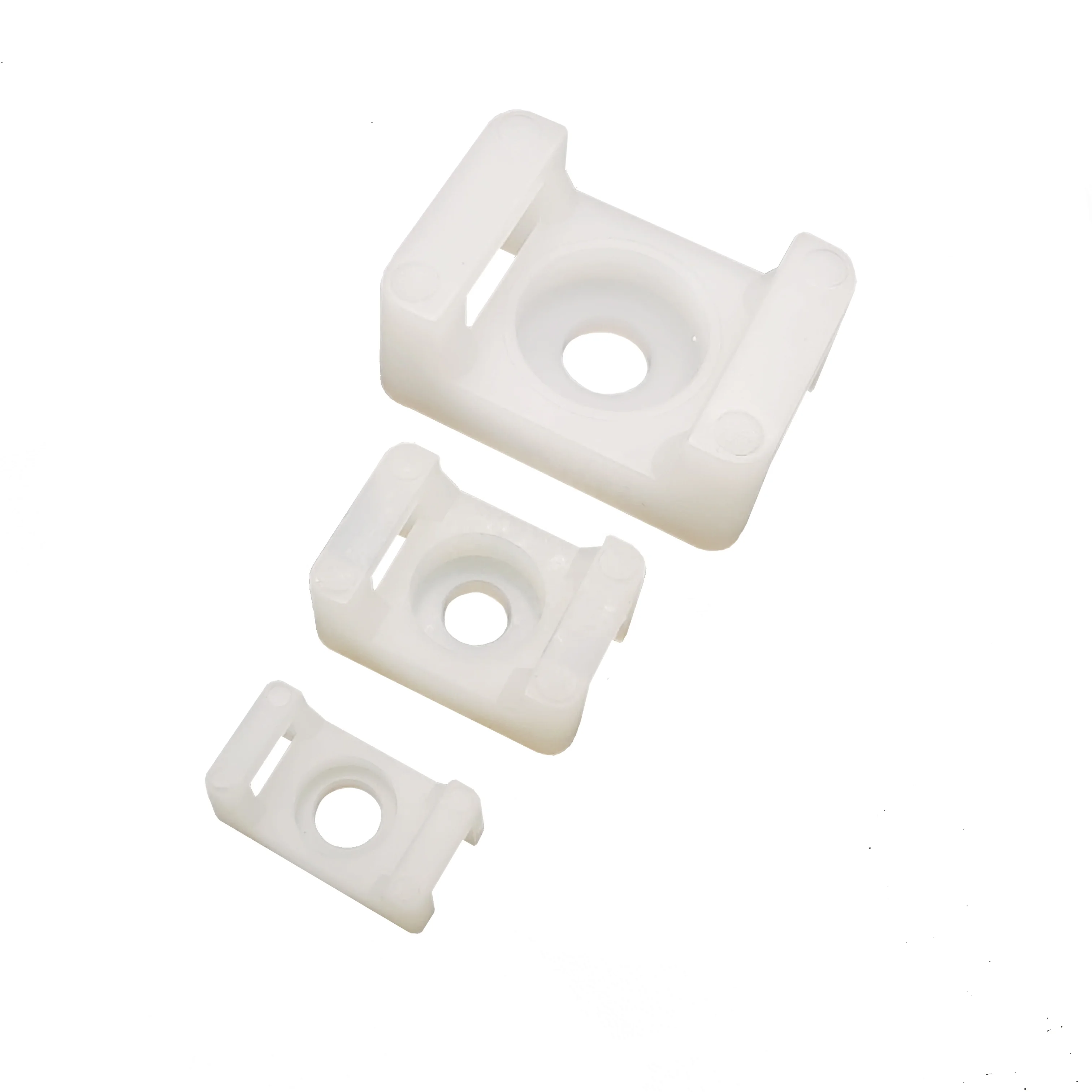 Factory direct cable tie mount HC-0 saddle-shaped nylon cable tie holder Suitable for different cable tie width