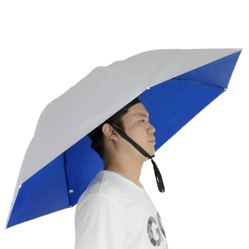 Customized Mini Bohemian Foldable Rain Sun Hard Head Hat Umbrella Promotional Customized Colorful Adults Kids Manual Golf