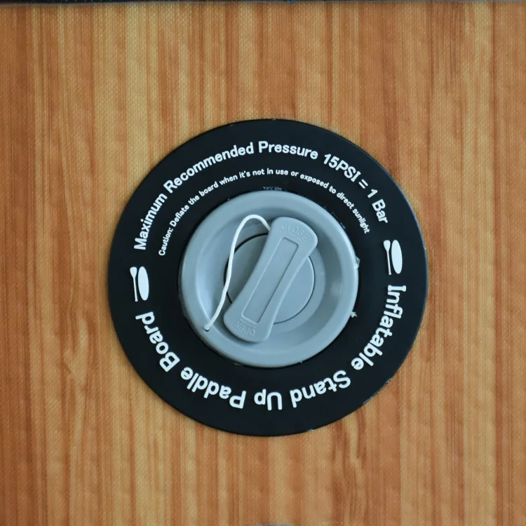 
2022 New Design Stand up Top Inflatable Wood Surfboard With Standard Accessories 