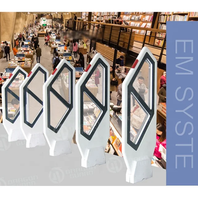 DRAGON GUARD wholesale security bookstore gate library anti theft EM system