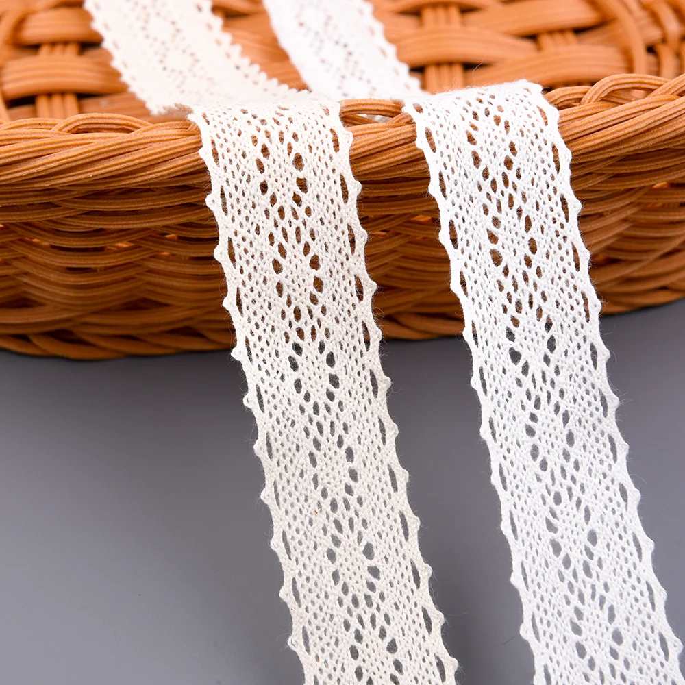 wholesale OEM 100% cotton lace skin-friendly crochet lace trim for artware decoration