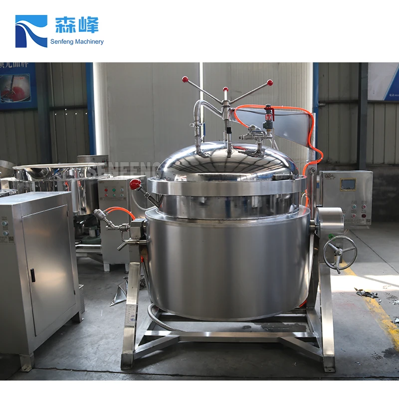 Кастрюля для приготовления фасоли с высоким уровнем пара 300, 500, 600 литров, промышленная Коммерческая скороварка большого размера из нержавеющей стали для кухни, мяса