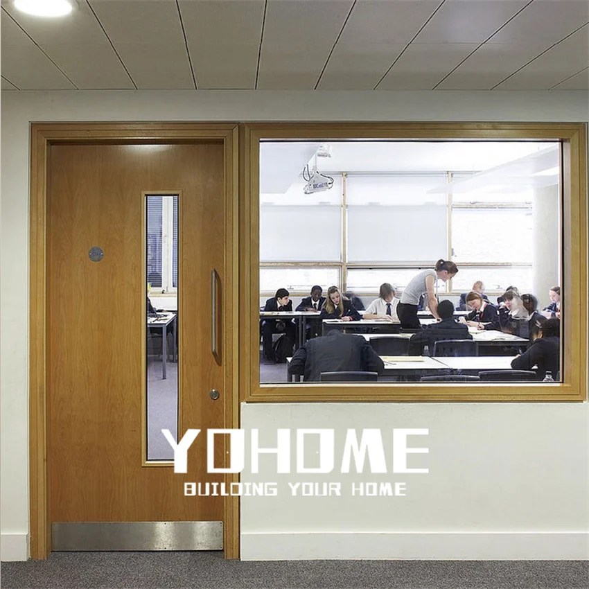 German high end internal ply doors for school class rooms wooden school classroom doors with window new school security doors