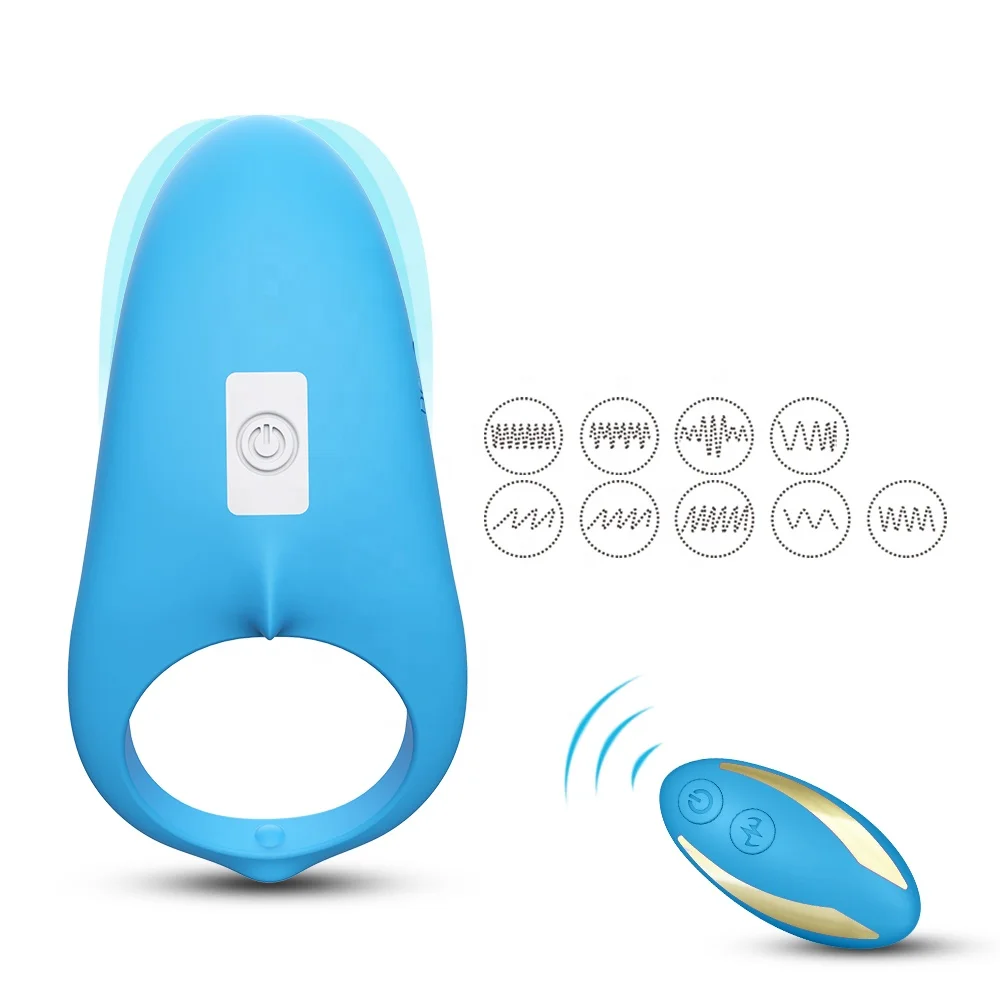 rechargeable remote control sex toy man women wireless penis ring mini vibrator for couples