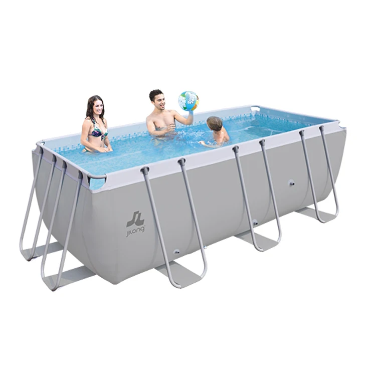 Jilong Avenli 17726 13ft каркас для бассейна прямоугольная стальная портативный быстрая доставка Размер 4*2*99