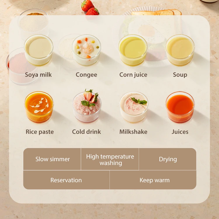 Surwin homemade Oat Almond Nut milk maker Fresh Corn Beverage Maker Machine Automatic vegan milk maker