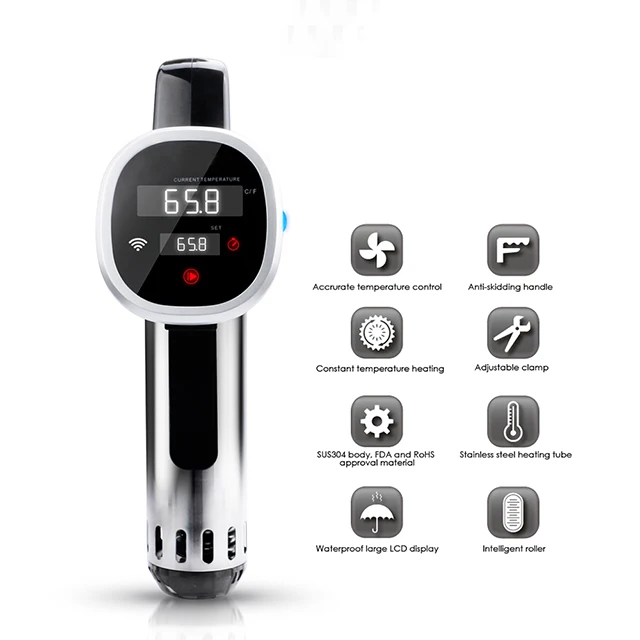Powerful Immersion Circulator Slow Cooker Home Sous Vide Slow Vide Cooker And Vacuum