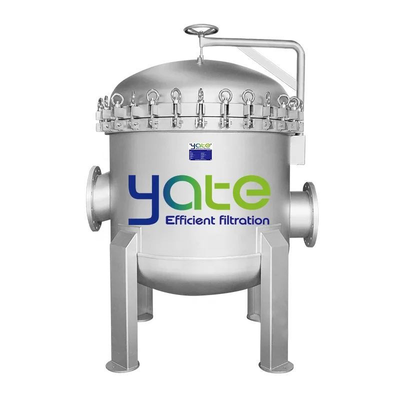 Industry Insulation Layer Filter 304 316 Material Stainless Steel Liquid Filter Housing Solid Filter Housing